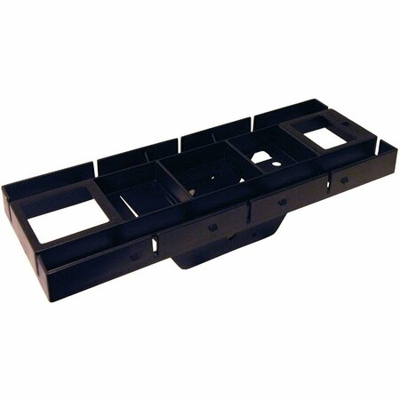 GIBRALTAR Square Post Mounting Mailbox Bracket GMB225BAM